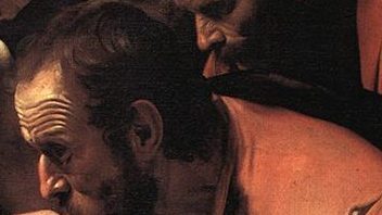 L’incrédulité de Saint Thomas, 1603, Le Caravage.